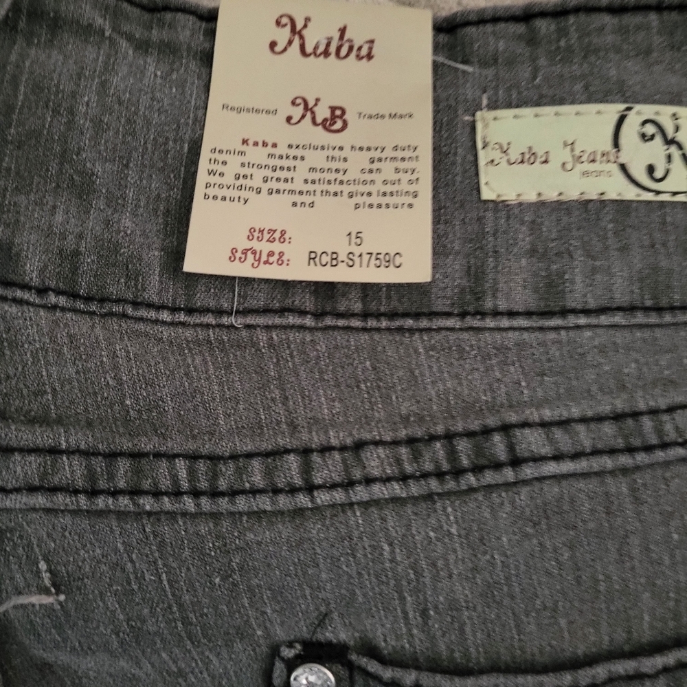 NWT Kaba Denim Capris - Picture 4 of 6
